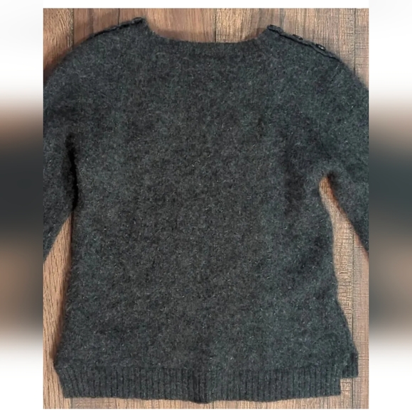 Stella McCartney For Gap Kids Gray Cheetah Cashmere Blend Sweater XXL (14-16). - Picture 13 of 16